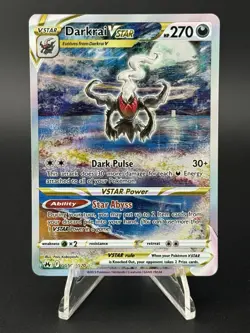 Darkrai VSTAR 2023 Pokemon Sword Shield Crown Zenith Galarian Gallery #GG50/GG70 - Image 1