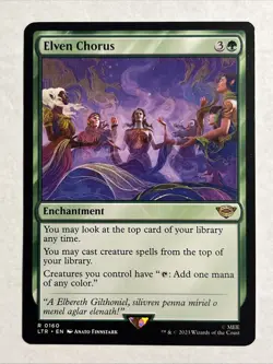 Elven Chorus Universes Beyond: the Lord of the Rings: Tales of Middle-Earth... - Image 1