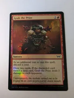 MTG Grab the Prize Foil ** Duskmourn: House of Horror ** English (NM) - Image 1