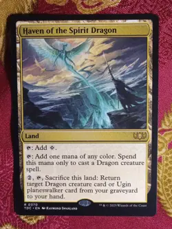 Haven of the Spirit Dragon Tarkir Dragonstorm COMMANDER Magic The Gathering MTG - Image 1