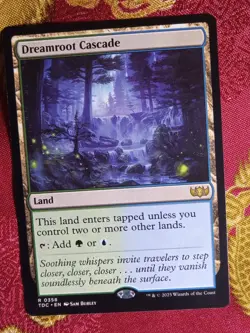 Dreamroot Cascaade Tarkir Dragonstorm COMMANDER Magic The Gathering MTG rare - Image 1