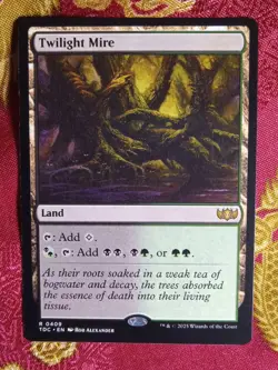 Twilight Mire Tarkir Dragonstorm COMMANDER Magic The Gathering MTG - Image 1