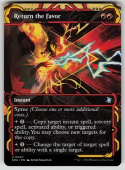 Return the Favor Uncommon Secrets of Strixhaven: Mystical Archive 47 MTG NM 2026 - Image 1