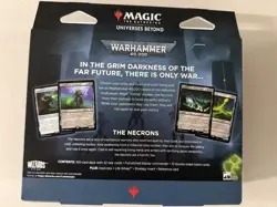 MTG Magic: The Gathering Warhammer 40,000 NNECRON DYNASTIES Commander Deck - NEW - Image 2