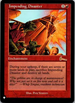 Impending Disaster R Urza's Legacy 82 NM - Image 1