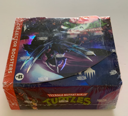 MTG TCG Teenage Mutant Ninja Turtles Factory Sealed Collector Booster Box - Image 2