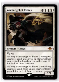 Archangel of Tithes 2 Outlaws of Thunder Junction Normal NM - Image 1