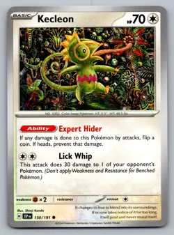 Pokemon TCG SV08: Surging Sparks Kecleon 150/191 - Image 1