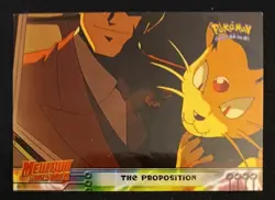 Pokemon Topps TCG - Mewtwo Strikes Back - The Proposition #5 - Blue Logo 1998 NM - Image 1