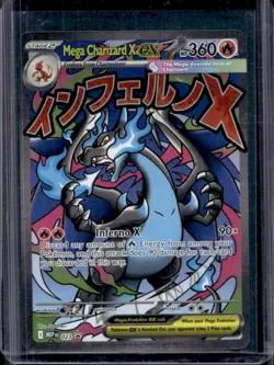 2025 Pokemon MEP Black Star Promos Mega Charizard X ex #023 - Image 1
