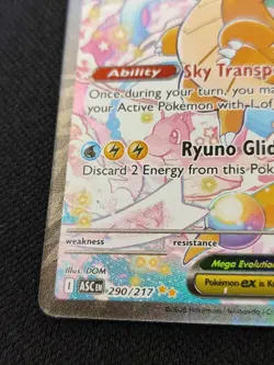 Pokemon Mega Dragonite ex Ascended Heroes 290/217 Special Illustration Rare TCG - Image 2