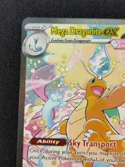 Pokemon Mega Dragonite ex Ascended Heroes 290/217 Special Illustration Rare TCG - Image 5