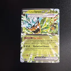 Pokemon TCG Teal Mask Ogerpon EX Twilight Masquerade 025/167 Sv06 - Image 1