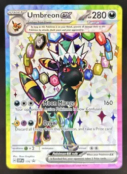 2023-25 Pokemon SV Black Star Promos Umbreon ex #176 - Image 1