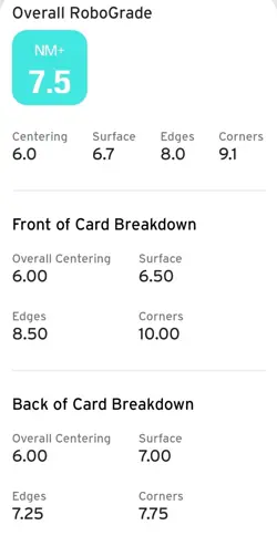 2002 POKEMON EXPEDITION #20 MEWTWO - HOLO AGS 7.5 - Image 4