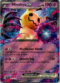 Mimikyu ex 069/159 - SV09: Journey Together Pokemon TCG NM - Image 1