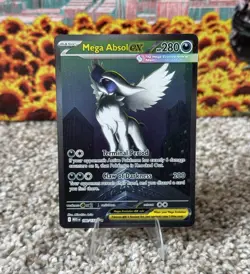 Mega Absol Ex 180/132 NM Special Illustration Rare Mega Evolution Pokemon TCG - Image 1