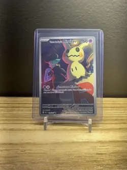 Pokemon Ascended Heros Team Rocket’s Mimikyu IR 238/217 - Image 1