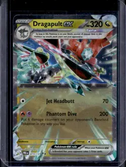 2025 Pokemon Prismatic Evolutions Dragapult ex Double Rare #073/131 - Image 1