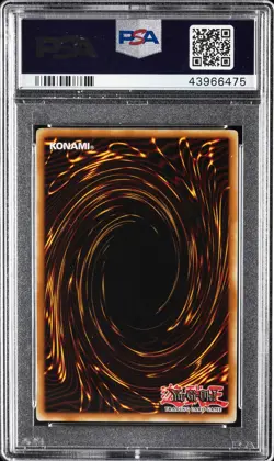 2005 YU-GI-OH! TLM-THE LOST MILLENNIUM #EN033 RESHEF THE DARK BEING PSA 9 - Image 2