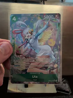Uta (Alternate Art) OP13-023 Carrying On His Will Foil - Image 1