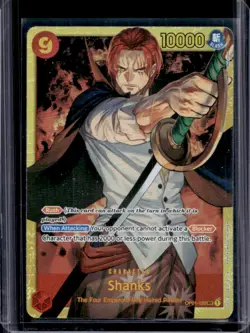2024 One Piece The Best Shanks Secret Rare #OP01-120 - Image 1