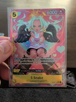 One Piece Two Legends S-Snake OP08-112 SR Alt Art OP-08 English - Image 1