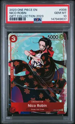 2023 ONE PIECE GIFT COLLECTION 2023 #008 NICO ROBIN PSA 10 - Image 1