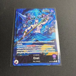 One Piece ENEL Leader OP15-058 Alt Art Adventure on Kami's Island English - Image 1