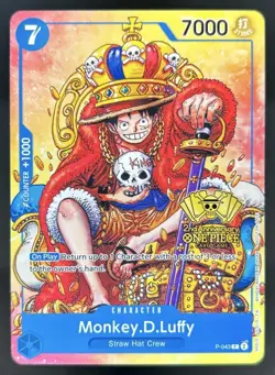 2024 One Piece 2nd Anniversary Tournament Participation Monkey D Luffy #P-043 - Image 1