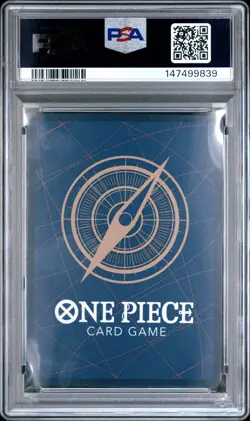 2025 ONE PIECE DIVINE DEPARTURE ALTERNATE ART OP10-ROYAL BLOOD #019 PSA 10 - Image 2
