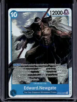 2024 One Piece Two Legends Edward.Newgate Super Rare #OP08-043 - Image 1