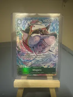 Megalo EB04-018 R Alt Art One Piece TCG The Azure Sea's Seven - Image 1