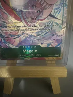 Megalo EB04-018 R Alt Art One Piece TCG The Azure Sea's Seven - Image 3