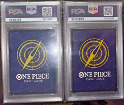 One Piece Luffy & Zoro alt art Parallel Manga OP05 Replica PSA 10 Style Proxy - Image 2