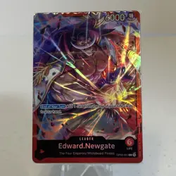 One Piece ST-15 Sealed Red Starter Deck - Edward Newgate - English Deck only - Image 1