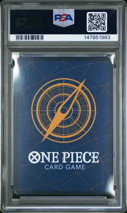 2022 ONE PIECE SHANKS ALTERNATE ART OP01-ROMANCE DAWN #120 PSA 10 - Image 2