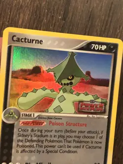 Cacturne (27/108) Lot - 1x Ex Power Keepers Holo & 1x Non-Holo - LP - Image 3
