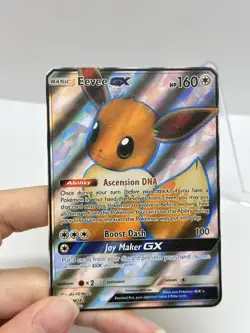 Eevee GX HP160 Pokemon Metal Card-Collectible Gift Display. - Image 1