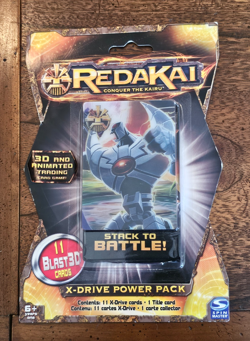 REDAKAI CONQUER THE KAIRU X DRIVE 4 POWER PACKS 3D ANIMATED TRADING CARDS - 44 - Image 3