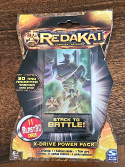 REDAKAI CONQUER THE KAIRU X DRIVE 4 POWER PACKS 3D ANIMATED TRADING CARDS - 44 - Image 4