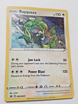 Rayquaza HoloFoil - Promo SWSH: Sword & Shield Promo Cards SWSH029 Near Mint - Image 1