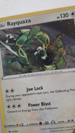 Rayquaza HoloFoil - Promo SWSH: Sword & Shield Promo Cards SWSH029 Near Mint - Image 2