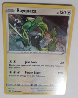 Rayquaza HoloFoil - Promo SWSH: Sword & Shield Promo Cards SWSH029 Near Mint - Image 3