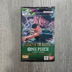 One Piece op12 Legacy of the Master Booster Pack 12 Cards English Version - Image 1