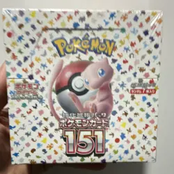 Pokemon TCG 151 Booster Box Japanese 2023 Mew Sealed Pokemon Card Game - Image 2