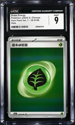 CGC 9 MINT 10x Card Lot Chinese Full Art Charizard Eevee Shiny Holo Pokemon B1 - Image 3