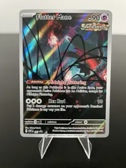Flutter Mane - 097 Scarlet & Violet Promo Card Holo NM - Image 1