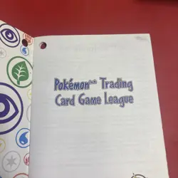 Vintage 1999 Pokemon Trading Card Game League Badge Book Unused TGC - Ships fast - Image 3