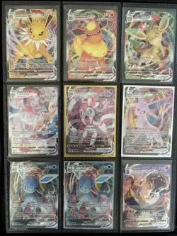 Pokemon Cards VMAX Jolteon Flareon Leafeon Sylveon Espeon Glaceon Urshifu Lot 9 - Image 1